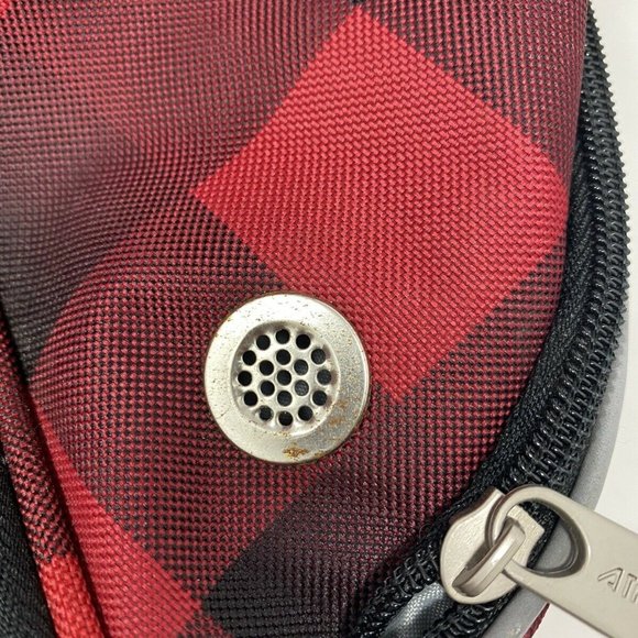 Athalon Everything Boot Bag Buffalo Check Black & Red Lumber Jack Backpack - Picture 11 of 12